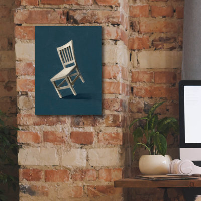  'Floating Chair 2' by Grace Popp Canvas Wall Art, 12" x 16"