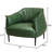 Arloh 2 - Pieces 33'' Wide Hand-Tufted Faux Leather Barrel Chair-87075640
