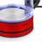 Better Chef 1.7 Litre 360 Degree Glass Cordless Electric Kettle in Red