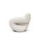 Fauteuil d'appoint pivotant rembourré Halo