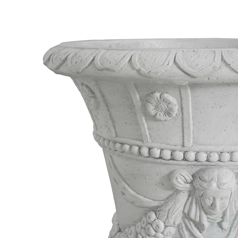 MGO Garden Urn, Light Grey, 23.75'' H