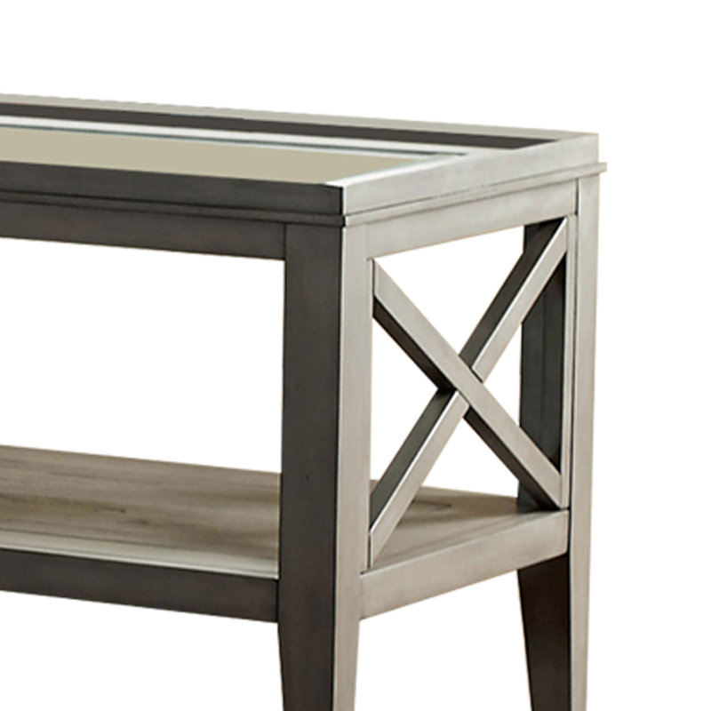 Table de bout Billy-George, Gris