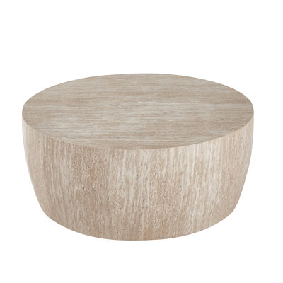 Round Wood Coffee Table