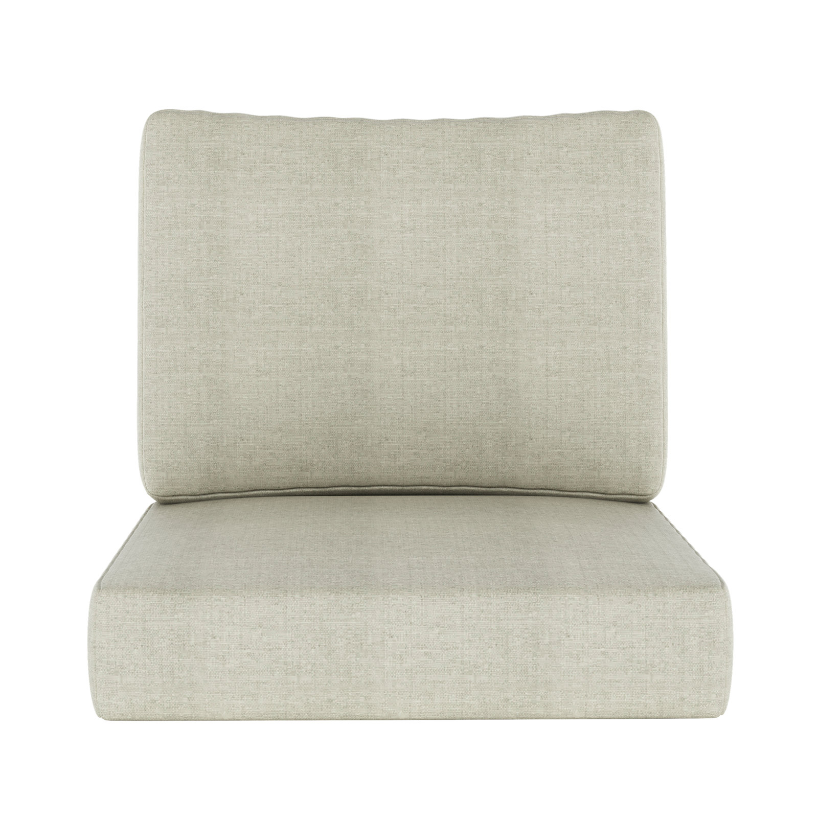 Lani Outdoor Sunbrella Seat/Back Cushion, Sunbrella® Play Sage