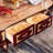 European solid wood neo-classical coffee table-583681900