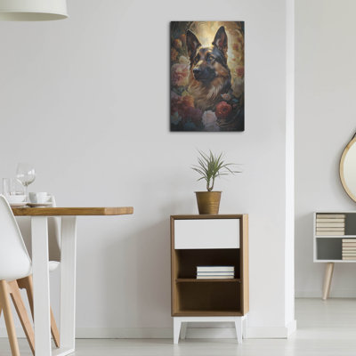 Winston Porter 'Dog Fairy Tale 6' by Momart Metal Wall Art, 24" x 36"