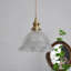 Luminaire suspendu à abat-jour en verre Flower-265067184