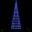  LED Christmas Tree with 800 LEDs 400 cm Iron-1580607098