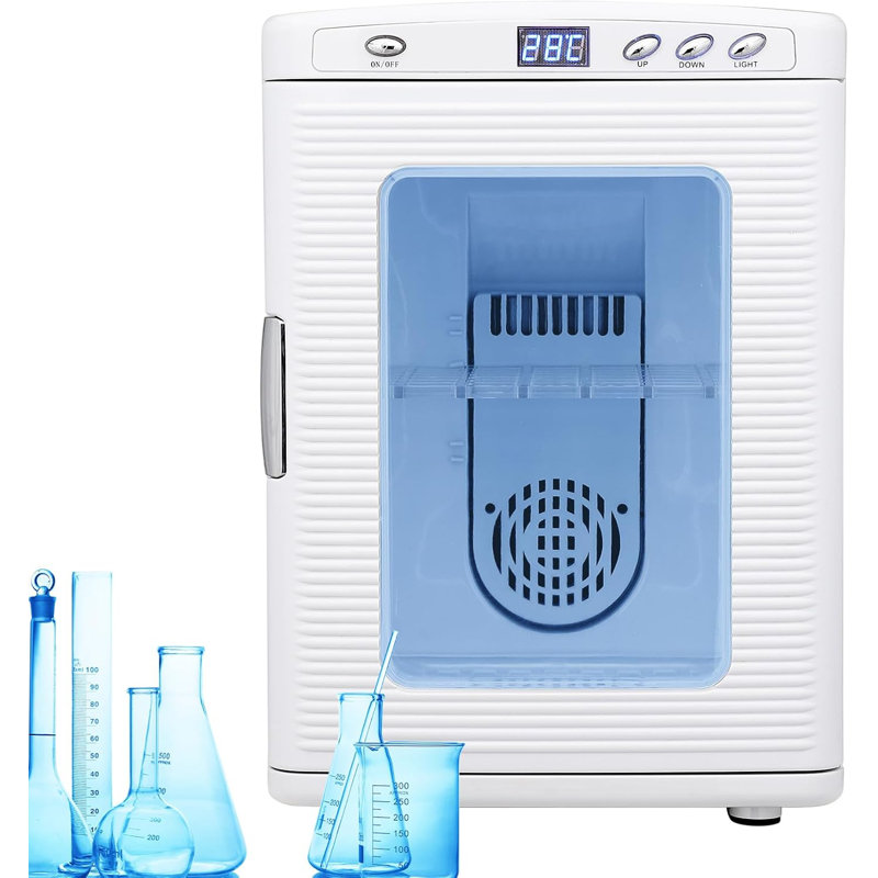 25 L Incubator, Portable Reptile Science Laboratory Incubator, Temperature Controlled 10°c-60°c For Small Reptiles, Cooling And Heating Digital Incubator, Incubator 12v/110v
