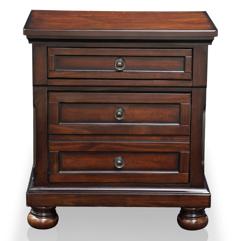 Ensemble commode et table de chevet 2 pièces Aad
