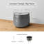 CUCKOO Micom Rice Cooker 3-Cup Uncooked / 6-Cup Cooked with Nonstick Inner Pot, Small Rice Maker with 8 Menu Options, Fuzzy Logic Technology, Auto Clean, Quick Rice Mode, Grey (CR-0375FG)