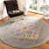 Felty Oriental Light Gray Area Rug