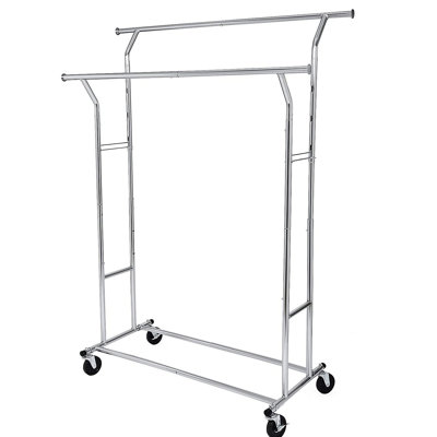 169cm Rolling Clothing Rack