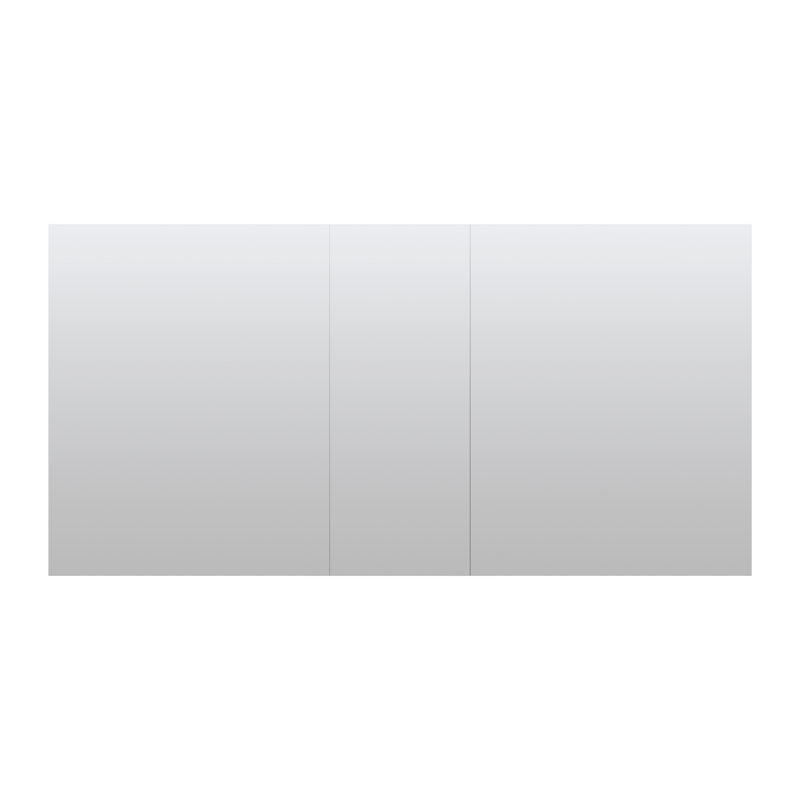 60''W X 30'H Bathroom  Recessed Or Surface Wall Mount Medicine Cabinet With Adjustable Glass Shelves