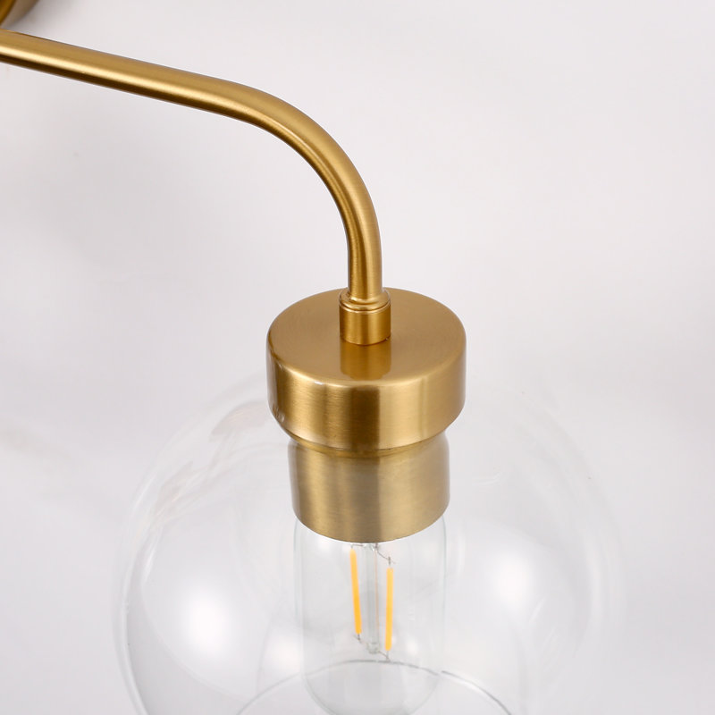 Éclairage pour salle de bain 3 lumières avec ampoules