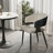 Luxury Upholstered Dining Chairs Set Two-Toned Design Eisure Kitchen Chairs With Cushioned Back-289064136-286282452