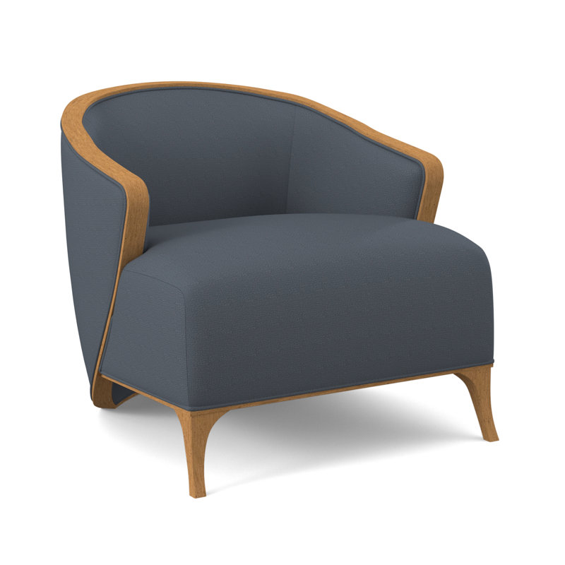 Penegrine Lounge Chair, Elise Flax, Amber