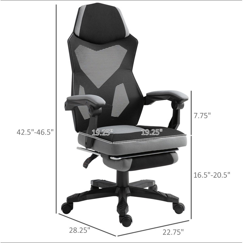 Fauteuil inclinable à hauteur réglable