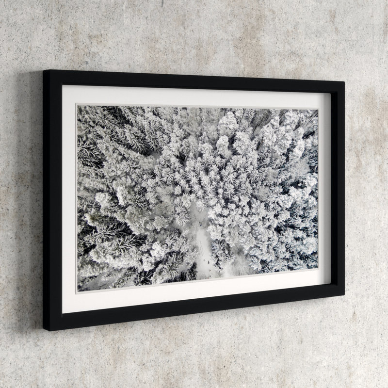«Frozen Friends», reproduction de photo encadrée sur papier, H 30 po x l 45 po x P 1,5 po