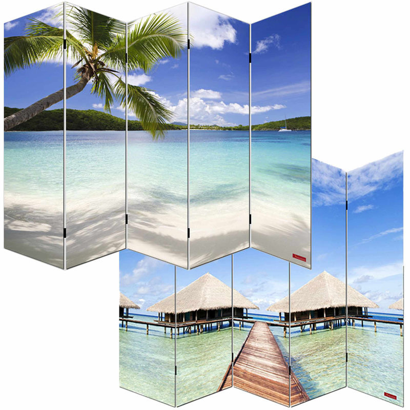 Happy Larry Lynzey 5 Panel Room Divider | Wayfair.co.uk