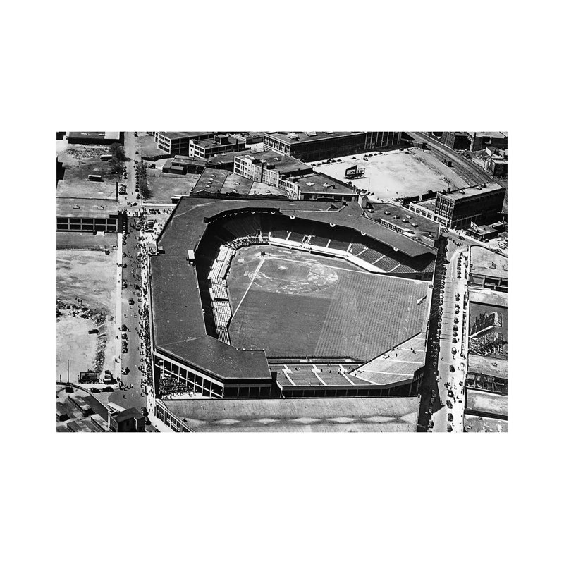 Boston: Fenway Park - Print on Canvas, Wrapped Canvas, 66.04 cm H x 45.72 cm W x 1.91 cm D