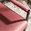 Chaise d'appoint Mid-Century moderne, structure carrée en métal durable, revêtement moelleux-860448535