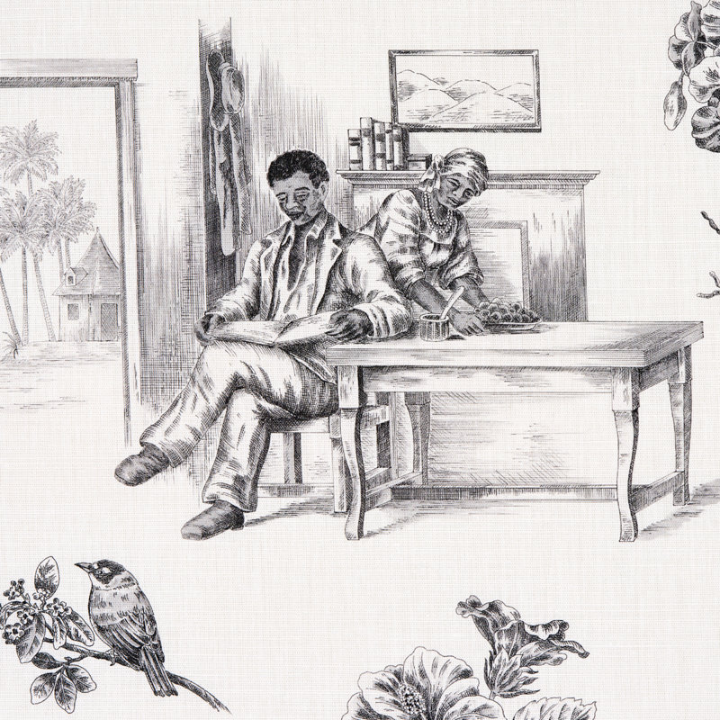 Toile Schumacher x Victor Glemaud, Noir