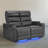 Power Recliner Loveseat Sofa With Adjustable Headrest, Home Theater Seating-470728910