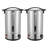 70-Cup Stainless Steel Coffee Urn & Hot Beverage Dispenser (Set of 2)