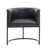 18.9'' H Upholstered Metal Armchair-67965632