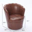 Chaise pivotante à 360 ° 1PC avec base en métal-1031888737