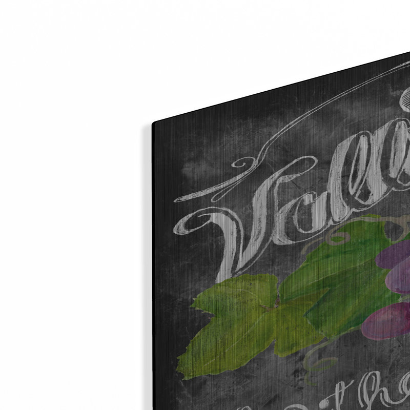 August Grove® «Sweet Valley Vines» par Art Licensing Studio, art mural en métal, H 36 po x l 36 po