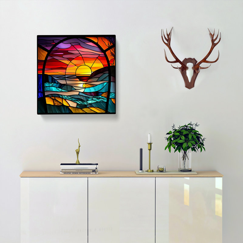Print, 35cm H x 35cm W x 3cm D