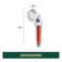 7 Colours Shower Head with LED and Hose