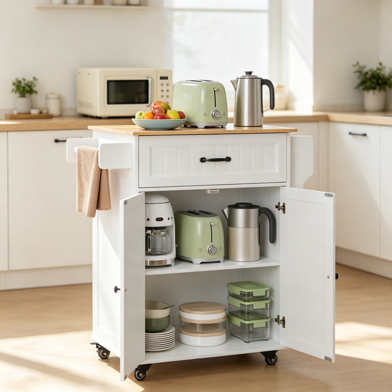 64 cm W Kitchen Island with