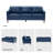 Azriah 80.31'' Faux Leather Square Arm Sofa-1676347375