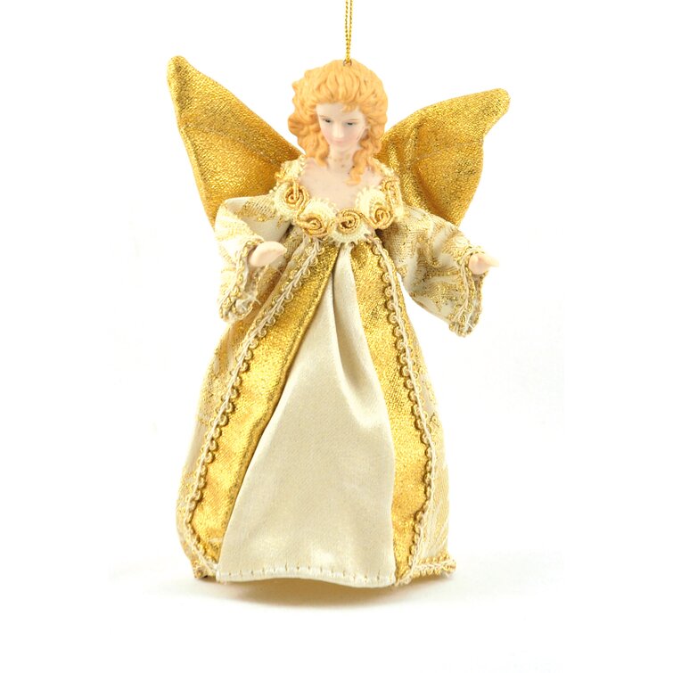 The Holiday Aisle® Fabric Tree Topper | Wayfair