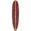 Vintage Surfboard Wood Panel 2 Print by Nathan Turner