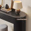 Console 55 po Tambour avec plateau de table ovale pour vestibule de vestibule-484922438-492933686