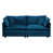 Chenille bleu