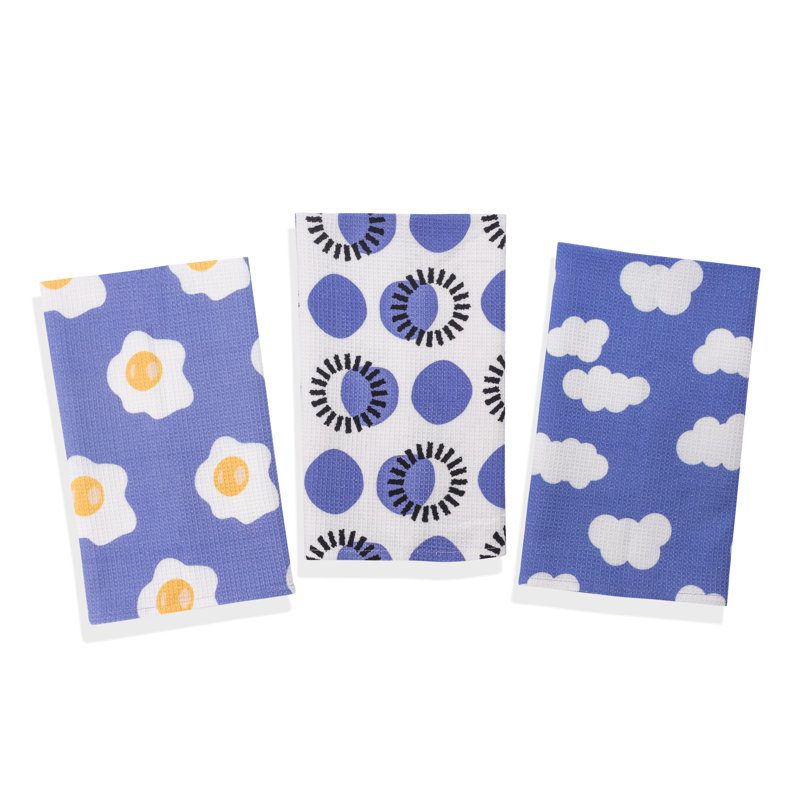 Ensemble de serviettes de cuisine Periwinkle Play