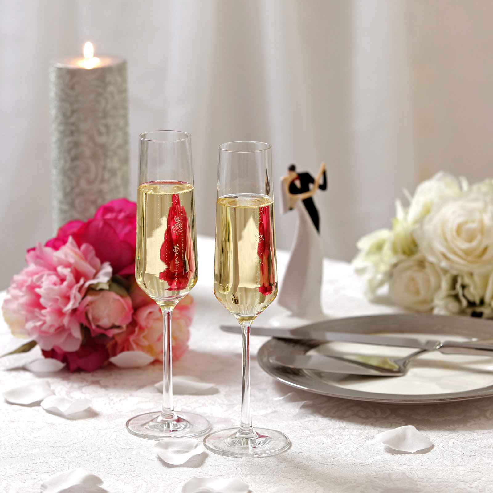 Pure Crystal Champagne Flute