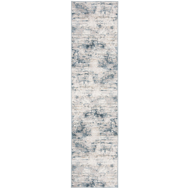 Edna Vogue Performance Abstract Rug, Runner 2' x 16'