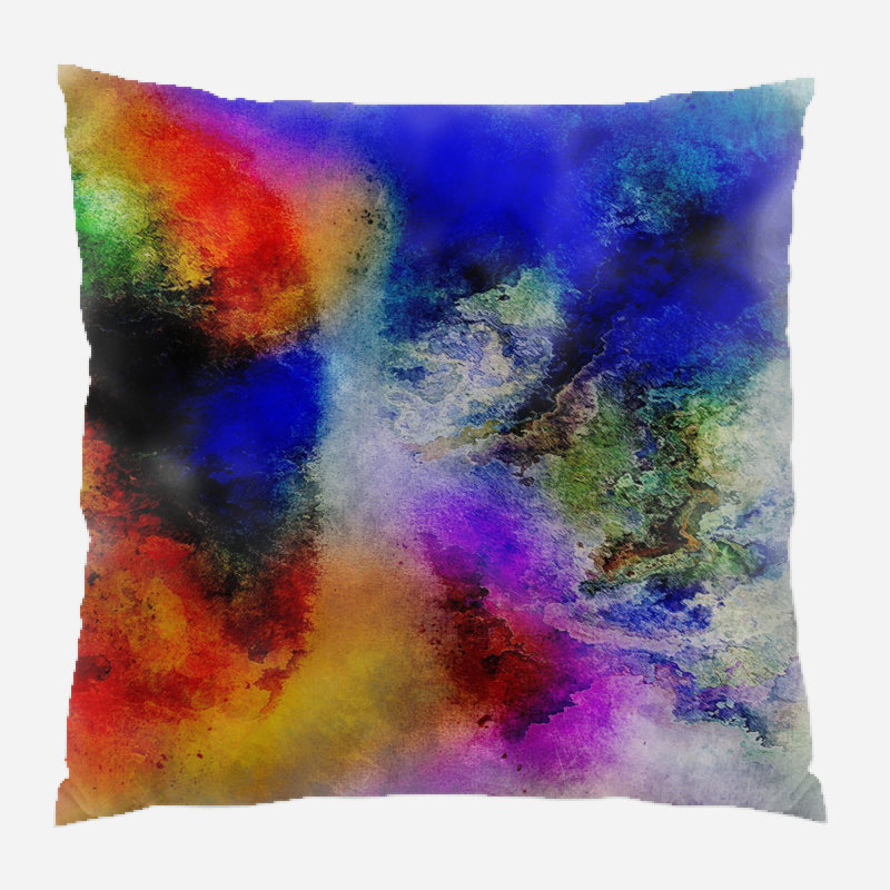 Beulah Throw Pillow, Microsuede, Indoor