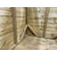 Powersheds 18 x 6ft Premium Pressure Treated Timber Pent Garden Shed, Double Doors
