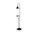 Safal 61.02'' Black Tray Table Floor Lamp