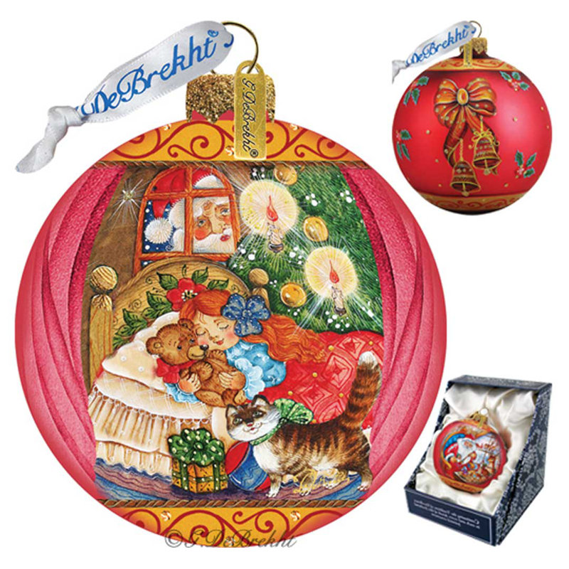Ornement boule de Noël Holiday Splendor