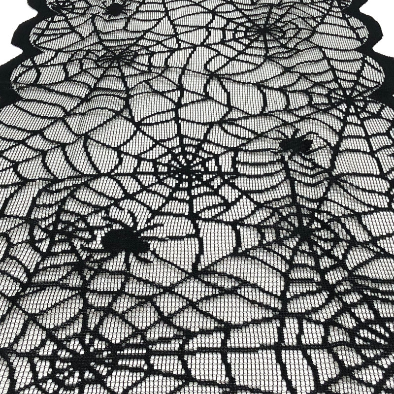 Alandra Geometric Halloween Table Runner