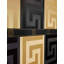 Versace Greek Key Silver Gray Vinyl Wallpaper-268981426-269347913