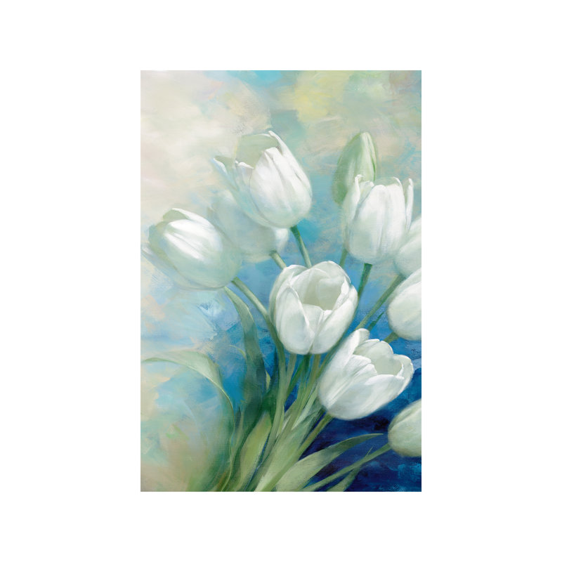 "holland spring i" par rogier daniels-reproduction d’art, H 12 po x l 8 po x P 0,75 po, Toile tendue